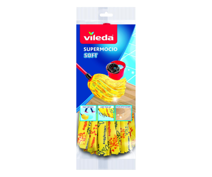 Akcesoria do sprzątania VILEDA Wkład do mopa Vileda SuperMocio Soft